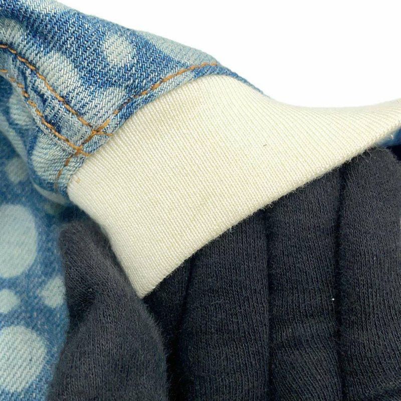 ルイヴィトン トップス 草間弥生 コラボ LV × YK インフィニティドット シャツ メンズサイズS 半袖