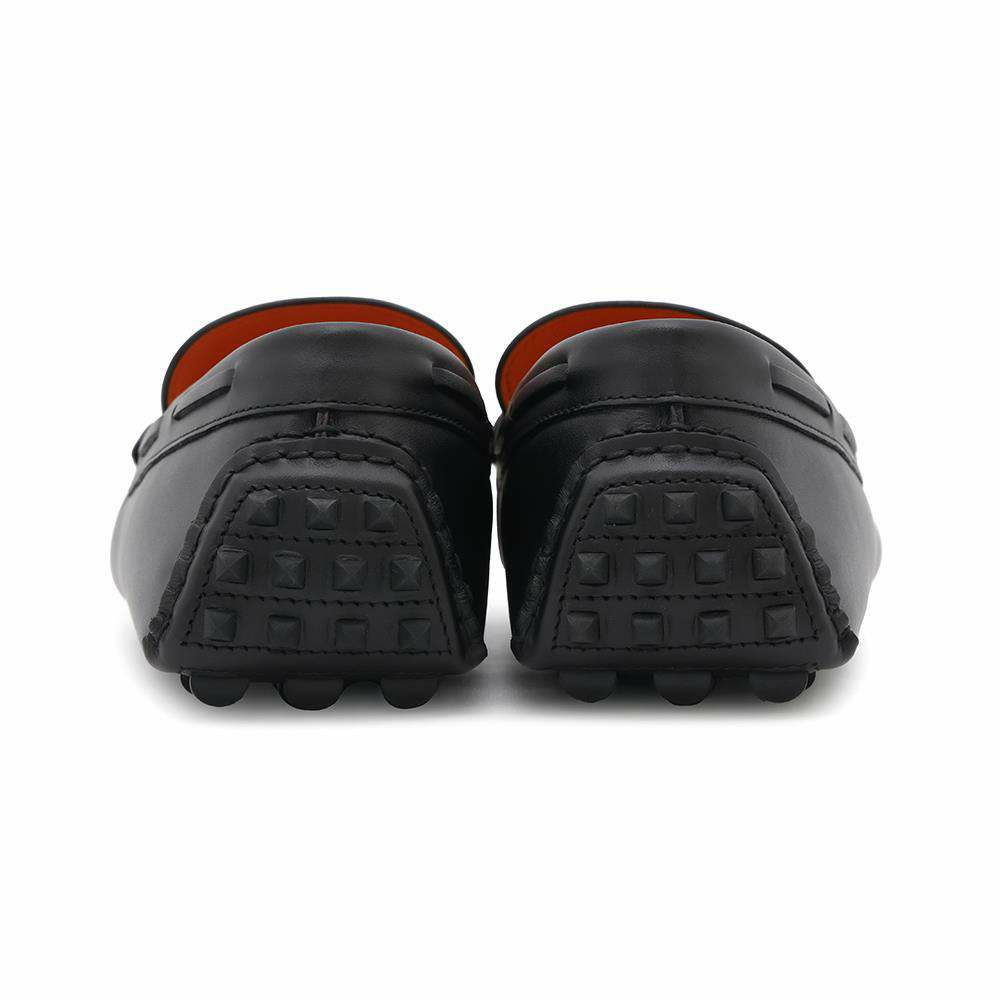 エルメス モカシン アーヴィング Irving レザー メンズサイズ41.5 HERMES 靴 黒