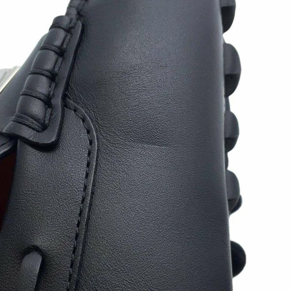 エルメス モカシン アーヴィング Irving レザー メンズサイズ41.5 HERMES 靴 黒