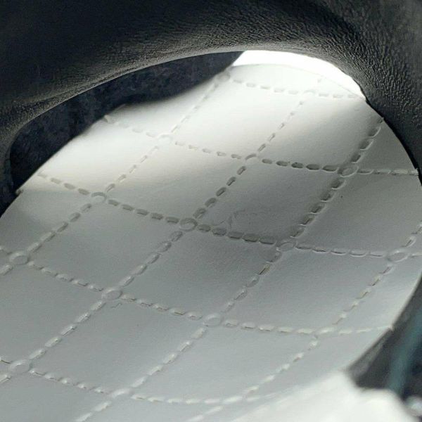 シャネル サンダル ココマーク 厚底 ウェッジソール スパンコール ツイード レディースサイズ36C G45621 CHANEL 靴 黒 白