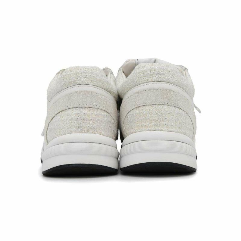 シャネル スニーカー ココマーク ツイード レディースサイズ37 G38299 CHANEL 靴 白