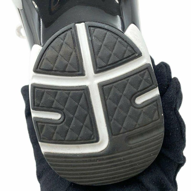 シャネル スニーカー ココマーク ツイード レディースサイズ37 G38299 CHANEL 靴 白