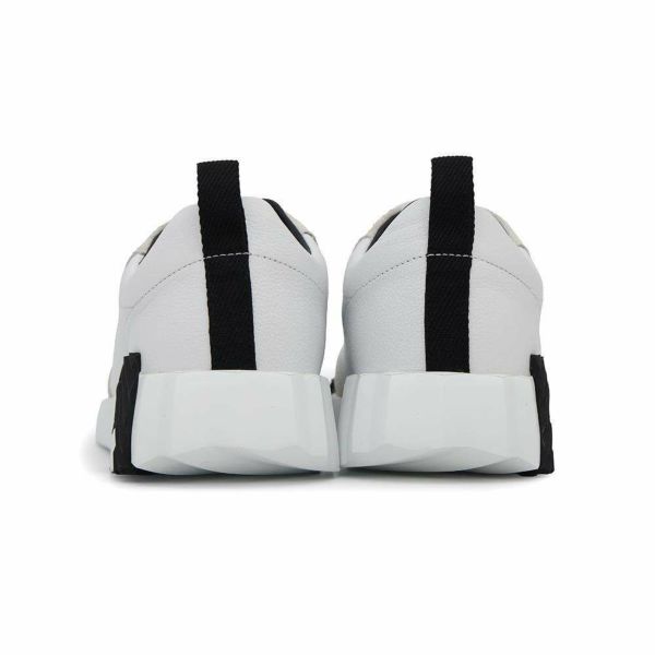 エルメス スニーカー バウンシング レザー レディースサイズ36.5 HERMES 靴 白 黒