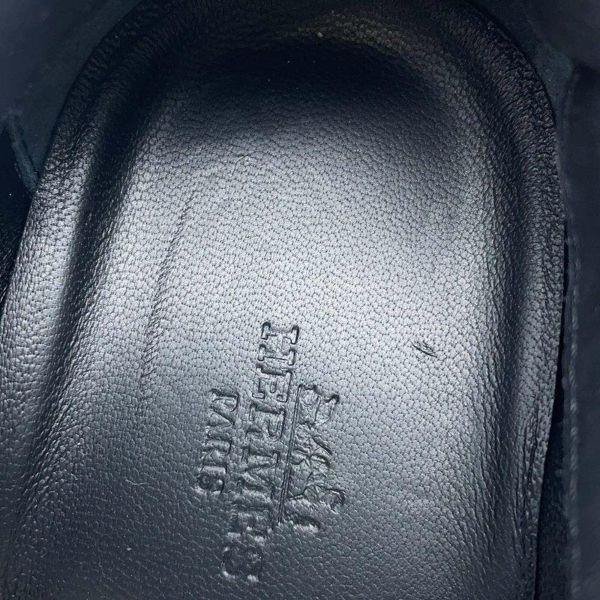 エルメス スニーカー バウンシング レザー レディースサイズ36.5 HERMES 靴 白 黒