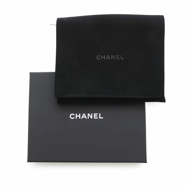 シャネル コインケース マトラッセ ココマーク キャビアスキン L字ファスナー AP3999 財布 カードケース 黒