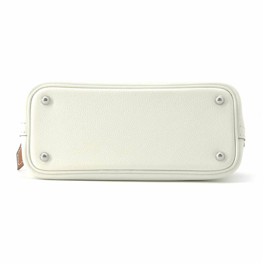 エルメス ボリード1923 ミニ トリコロール マッシュルーム/モーヴシルベストル/ゴールド/シルバー金具 エバーカラー U刻印