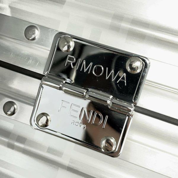 フェンディ キャリーケース リモワコラボ  ズッカ アルミニウム FENDI RIMOWA スーツケース