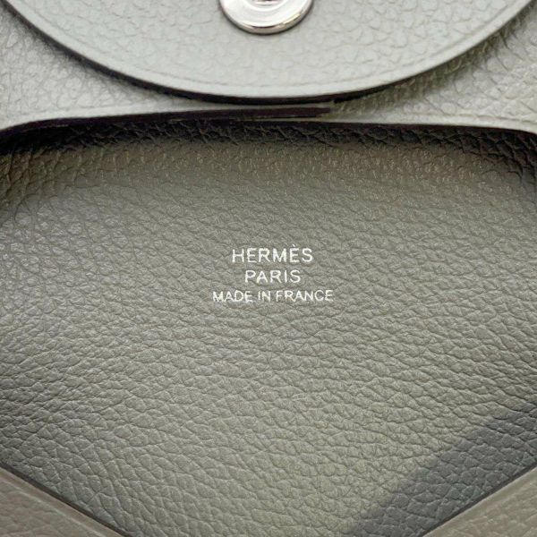 エルメス コインケース バスティア グリメイヤー エバーカラー B刻印 HERMES 財布