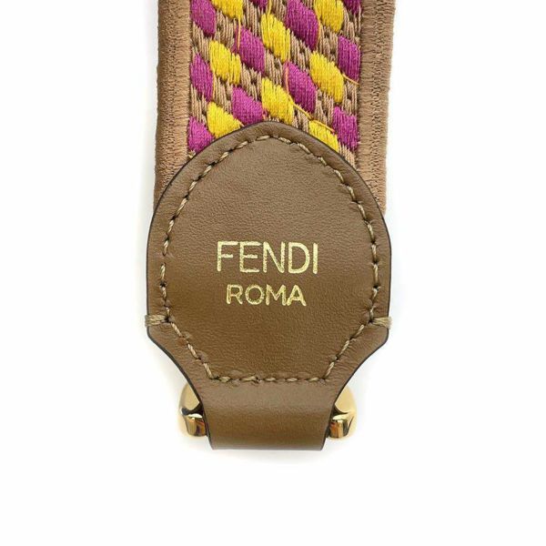 フェンディ ショルダーストラップ ロゴ ストラップユー キャンバス レザー FENDI ストラップ