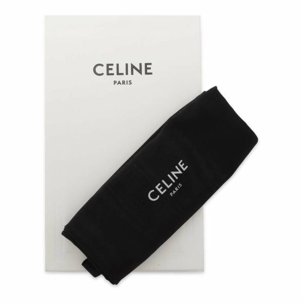 セリーヌ 長財布 トリオンフ ラージジップウォレット PVC 10B55 CELINE 財布 ラウンドファスナー