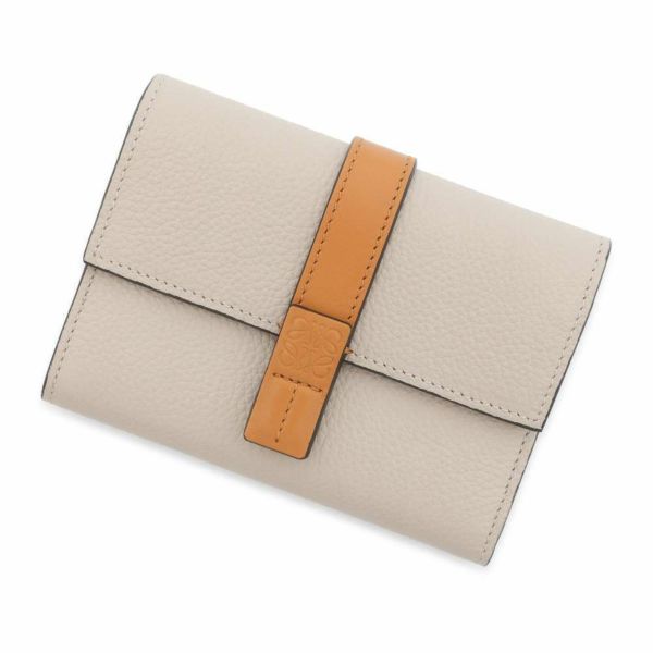 ロエベ 三つ折り財布 バーティカル ウォレット スモール カーフレザー C660S86X01 LOEWE 財布