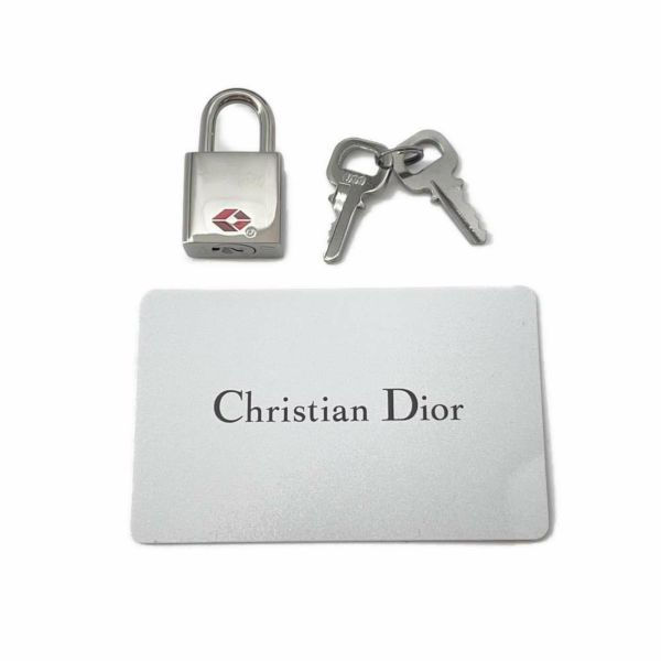 クリスチャン・ディオール キャリーケース カモフラージュ キャンバス Christian Dior メンズ カーキ