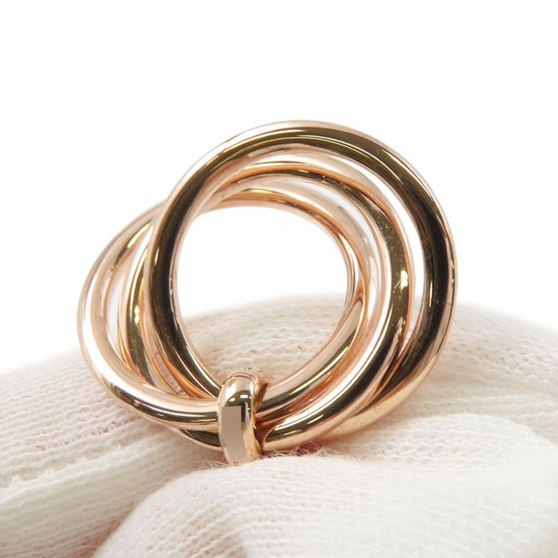 カルティエ ネックレス トリニティ ネックレス 2009年 クリスマス限定 ダイヤモンド K18PGピンクゴールド B3044700