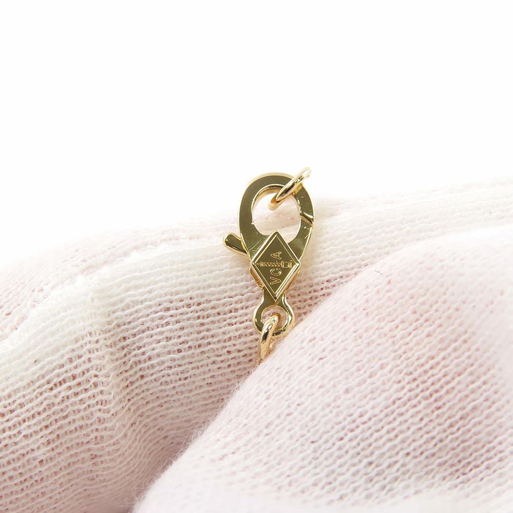 ヴァンクリーフ&アーペル ネックレス ヴィンテージ アルハンブラ ペンダント マザーオブパール K18YGイエローゴールド VCARA45900