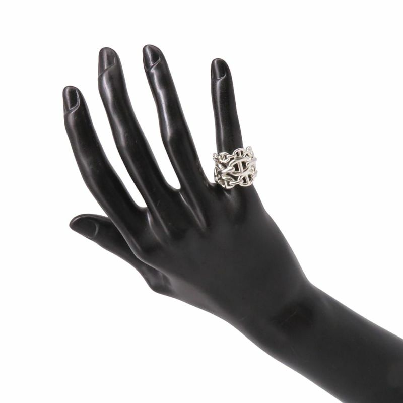 エルメス リング シェーヌダンクル アンシェネGM Enchainee SV925シルバー リングサイズ48 HERMES 指輪