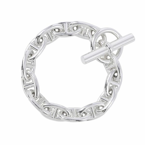 エルメス ブレスレット シェーヌダンクルGM 13コマ SV925シルバー HERMES ジュエリー