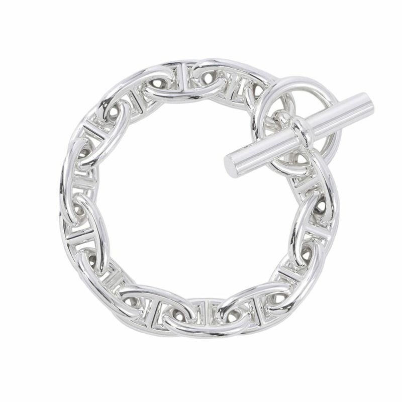 エルメス ブレスレット シェーヌダンクルGM 13コマ SV925シルバー HERMES ジュエリー