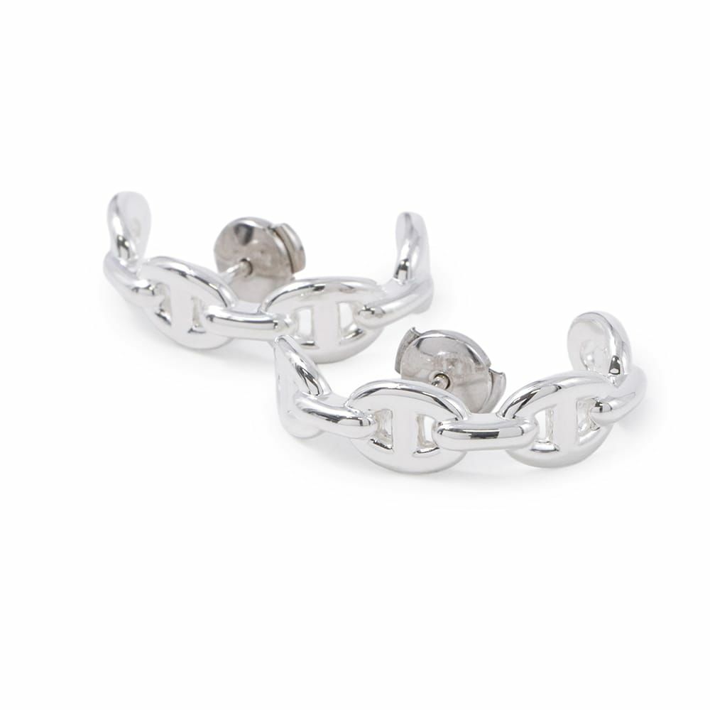 エルメス ピアス シェーヌダンクル アンシェネ Enchainee Earrings Chaine dAncre SV925シルバー HERMES スタッド