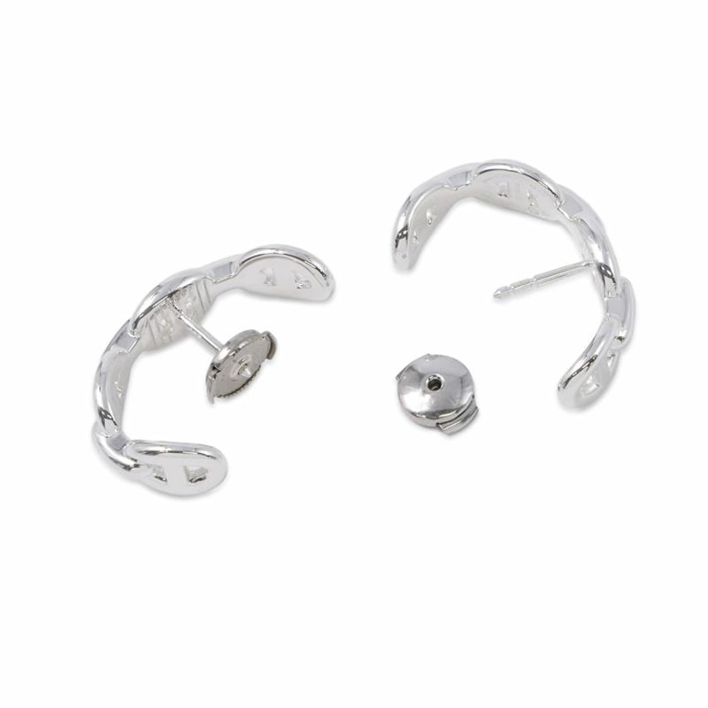 エルメス ピアス シェーヌダンクル アンシェネ Enchainee Earrings Chaine dAncre SV925シルバー HERMES スタッド