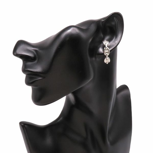 エルメス ピアス シェーヌダンクル アンシェネ Enchainee Earrings Chaine dAncre SV925シルバー HERMES スタッド