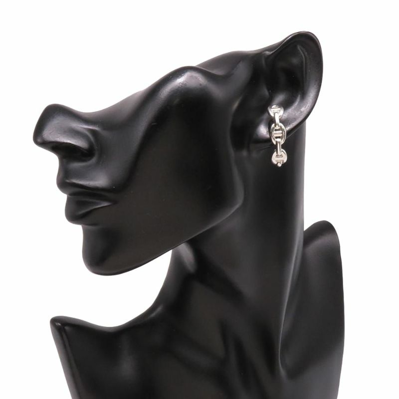 エルメス ピアス シェーヌダンクル アンシェネ Enchainee Earrings Chaine dAncre SV925シルバー HERMES スタッド