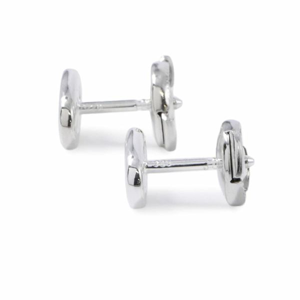 エルメス ピアス ファランドール シェーヌダンクル TPM SV925シルバー HERMES ジュエリー スタッドピアス