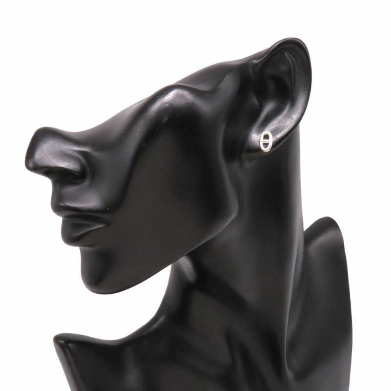 エルメス ピアス ファランドール シェーヌダンクル TPM SV925シルバー HERMES ジュエリー スタッドピアス