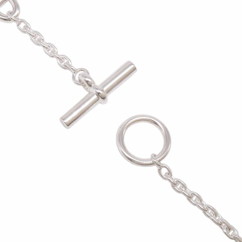 エルメス ネックレス シェーヌダンクル ファランドール 80 SV925シルバー HERMES ロングネックレス ジュエリー