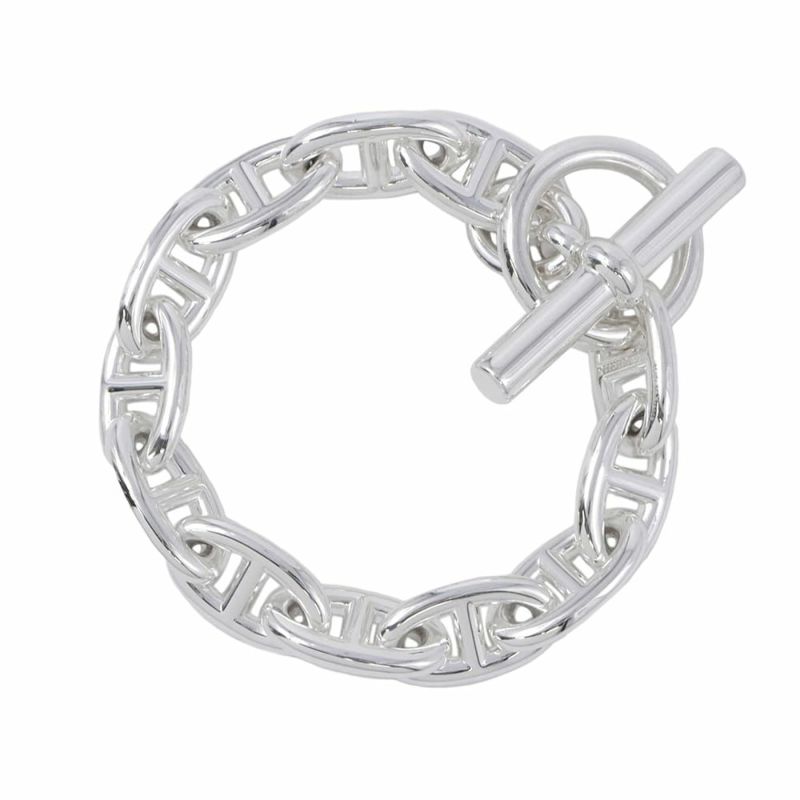 エルメス ブレスレット シェーヌダンクルGM 12コマ SV925シルバー HERMES ジュエリー