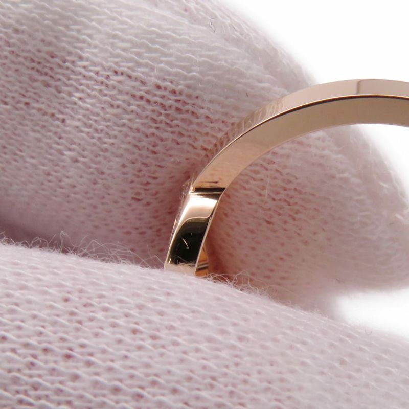 エルメス リング シェーヌダンクル コントゥール MM ダイヤモンド 33P 0.21ct K18PG リングサイズ52 HERMES 指輪