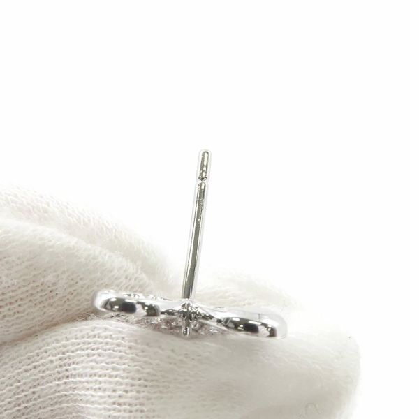 グラフ ピアス パヴェ バタフライ ダイヤモンド スモール スタッド イヤリング ダイヤ 計約1.10ct K18WGホワイトゴールド RGE1152