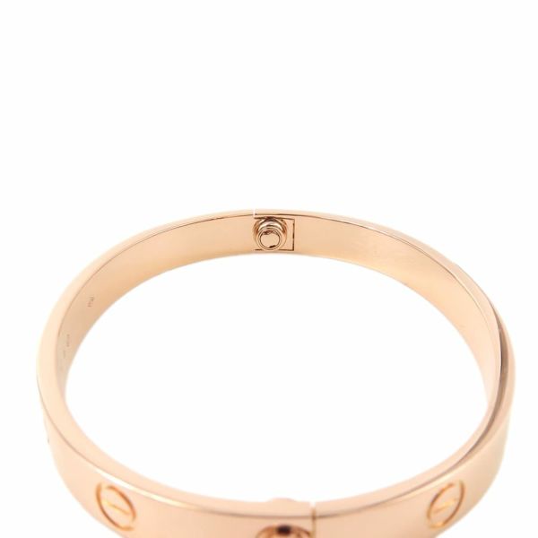 カルティエ ブレスレット ラブブレス クラシック K18PGピンクゴールド サイズ16 Cartier LOVEブレスレット バングル