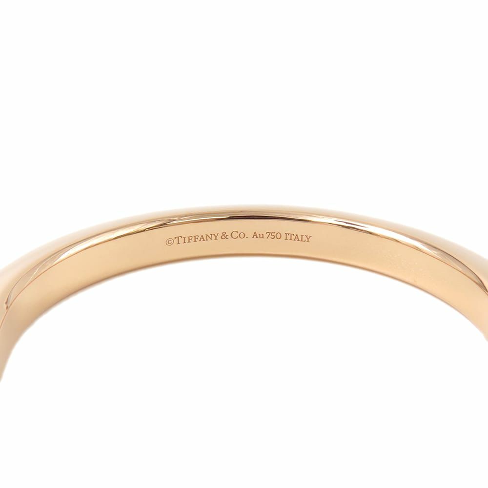ティファニー ブレスレット ティファニー ロック バングル ラージ K18PGピンクゴールド 70185520 Tiffany&Co. ジュエリー