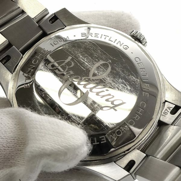 ブライトリング アビエーター 8 オートマティック 41 A45330101C1A1 BREITLING 腕時計 ウォッチ ブルー文字盤