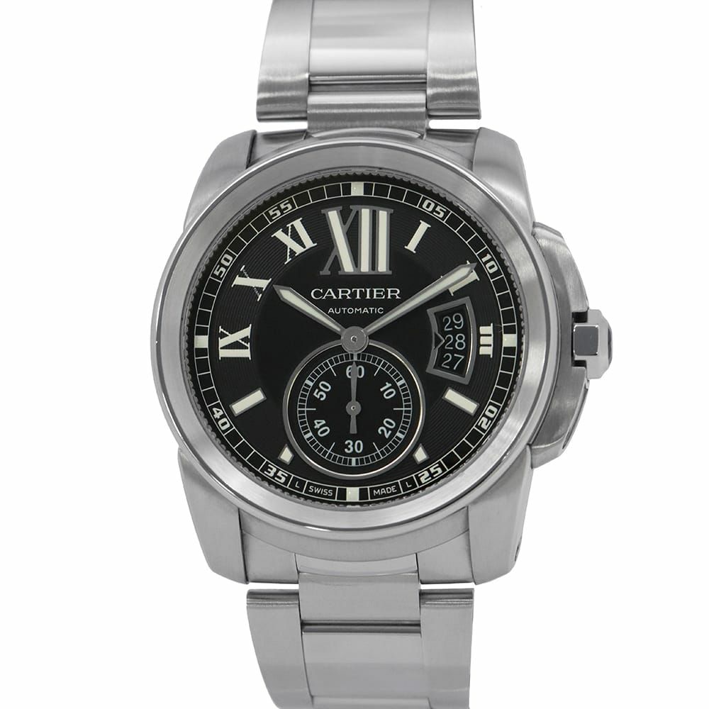 カルティエ カリブル ドゥ カルティエ デイト W7100016 Cartier 腕時計 ウォッチ 黒文字盤