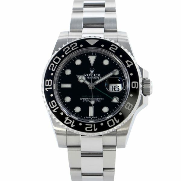 ロレックス GMTマスター2 116710LN ROLEX 腕時計 黒文字盤