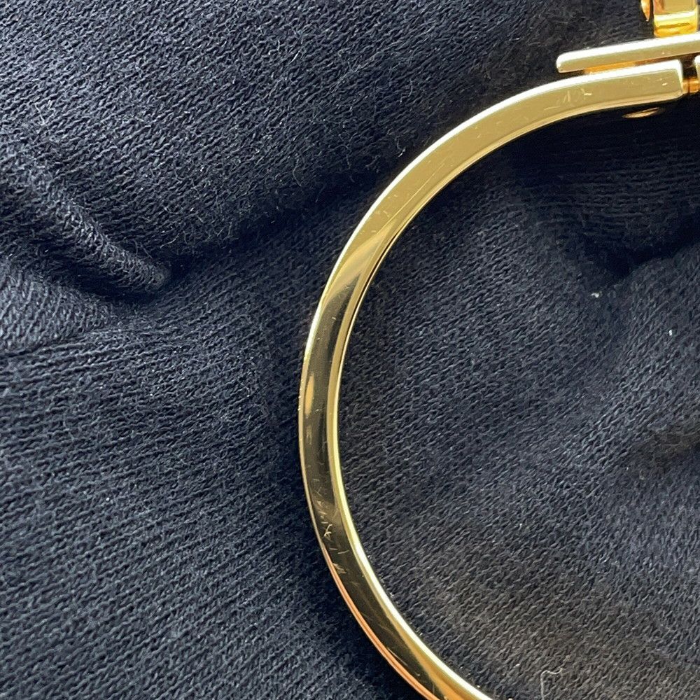 エルメス ブレスレット ミニクリック ケリー PM エナメル ブラック/ゴールド金具 HERMES 黒