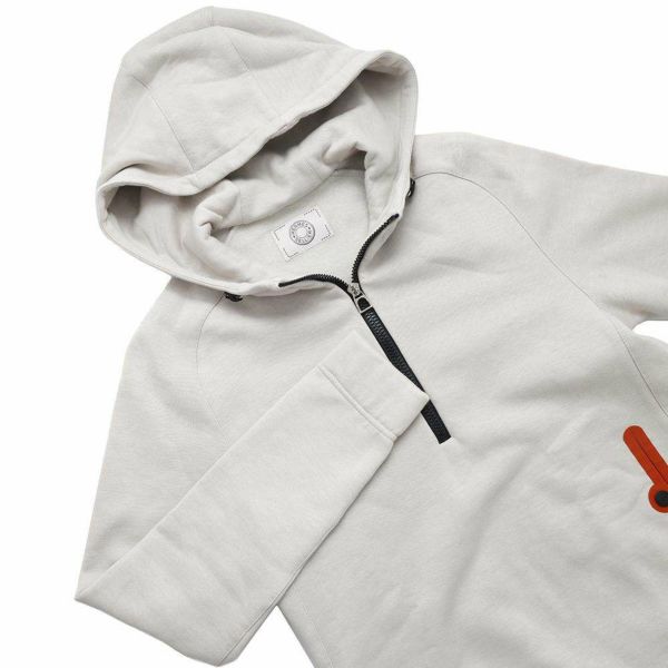 HERMES - エルメス スウェット  エルメス・フィット コットン レディースサイズS HERMES ハーフジップ エルメス スウェット エルメス・フィット コットン レディース
