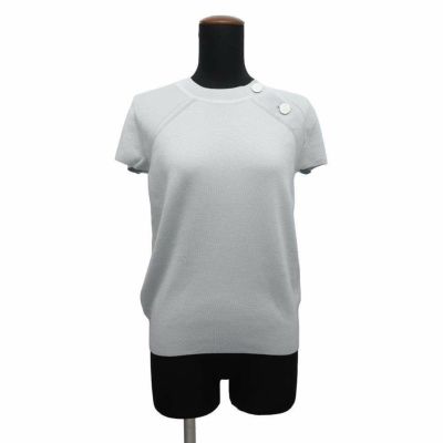 エルメス Tシャツ 総柄 コットン レディースサイズ38 HERMES
