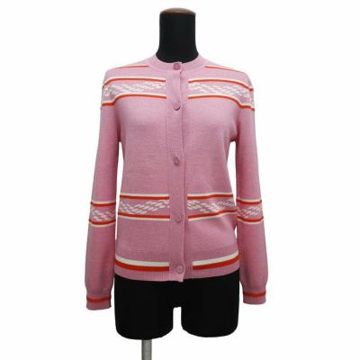 エルメス カーディガン シェーヌダンクル カシミヤ シルク