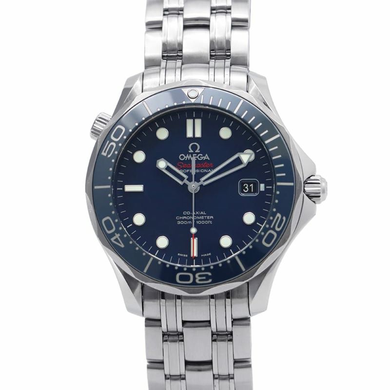 オメガ シーマスター ダイバー 300M 212.30.41.20.03.001 OMEGA 腕時計 ブルー文字盤