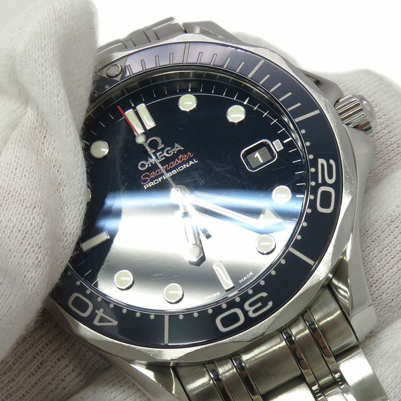 オメガ シーマスター ダイバー 300M 212.30.41.20.03.001 OMEGA 腕時計 ブルー文字盤