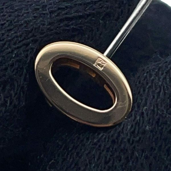 エルメス ピアス ミニ・ポップアッシュ マロングラッセ/ピンクゴールド金具 Hモチーフ HERMES Pop H ポップH