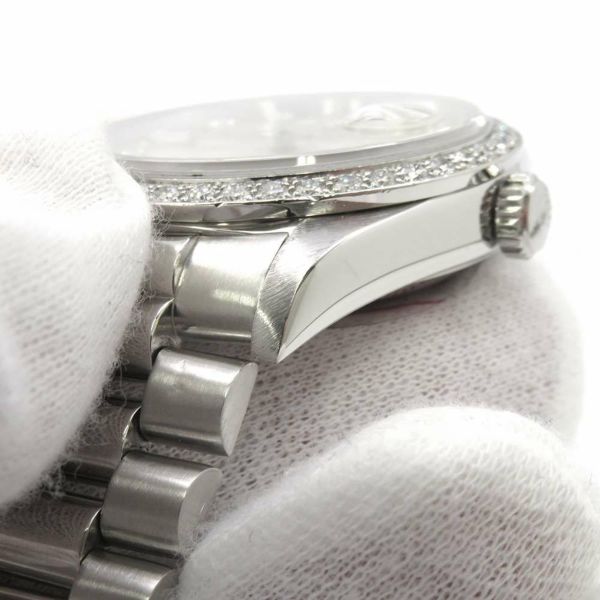ロレックス デイデイト オイスターパーペチュアル Ptプラチナ 10PD 126234 ROLEX 腕時計 シルバー文字盤
