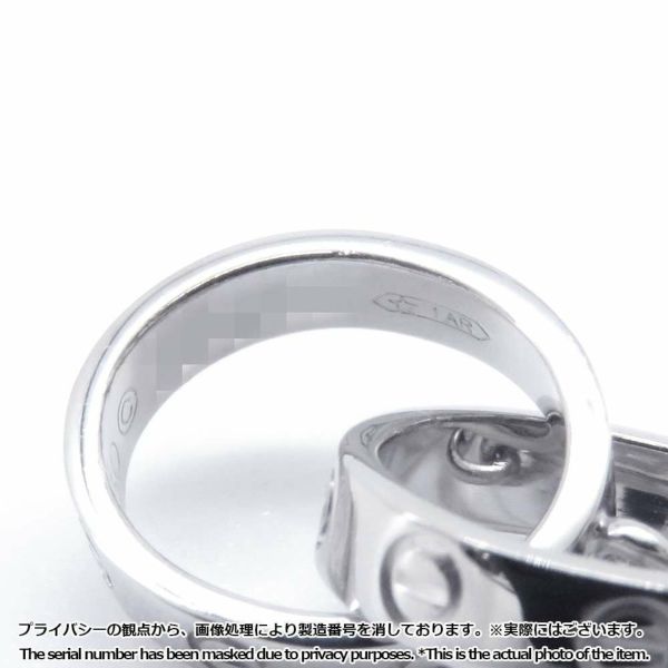 カルティエ ネックレス ベビーラブ K18WGホワイトゴールド B7212500 Cartier ジュエリー ペンダント