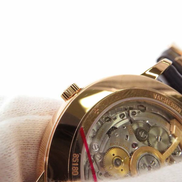 ヴァシュロンコンスタンタン パトリモニー K18PG 85180/000R-B515 VACHERON CONSTANTIN ブルー文字盤