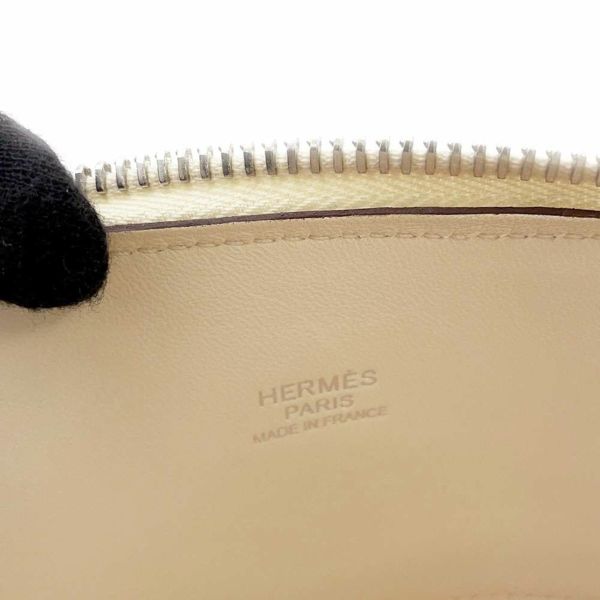 エルメス ハンドバッグ ボリード27 ナタ/シルバー金具 ヴォーエプソン U刻印 HERMES 2way