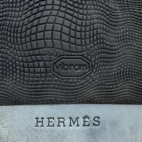 エルメス サンダル イズミール レザー メンズサイズ42 1/2 HERMES 黒 白