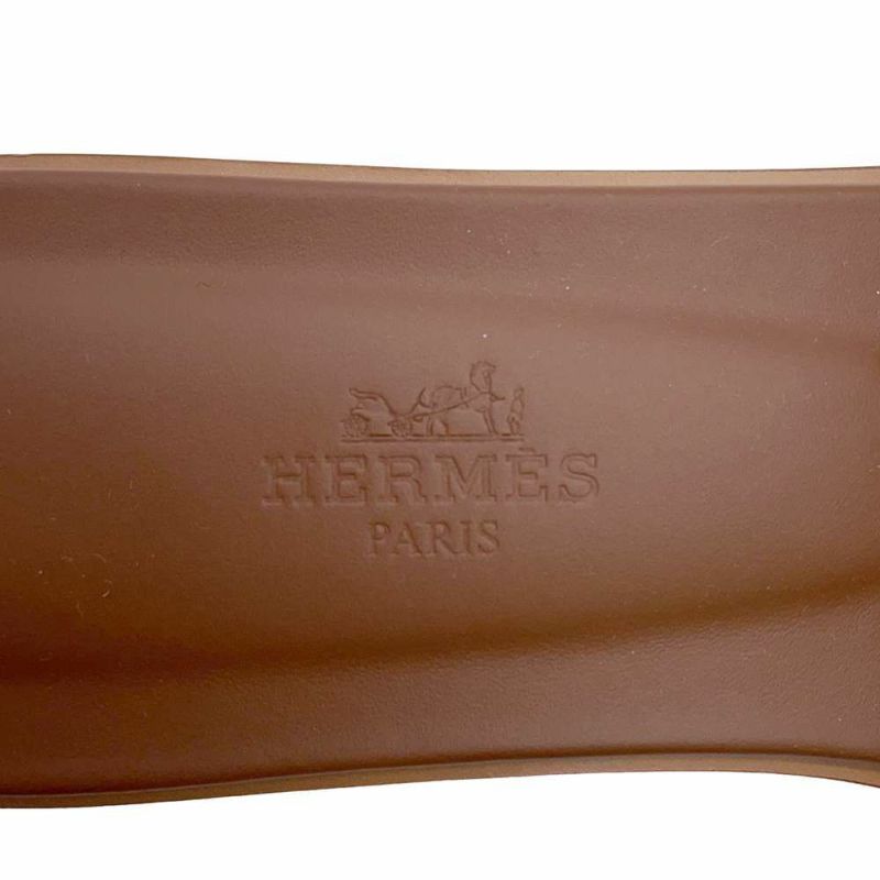 エルメス サンダル オラン カーフレザー レディースサイズ36 1/2 HERMES 靴