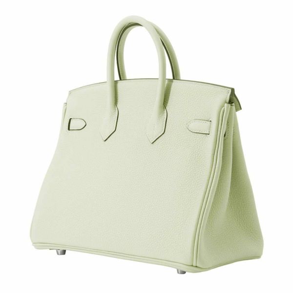 エルメス バーキン25 グリネヴェ/シルバー金具 トゴ B刻印 HERMES Birkin ハンドバッグ